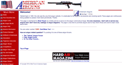 Desktop Screenshot of americanairguns.net